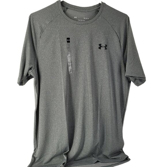 Under Armour Other - Under Armour HeatGear Mens Short Sleeve Shirt M Gray NWT